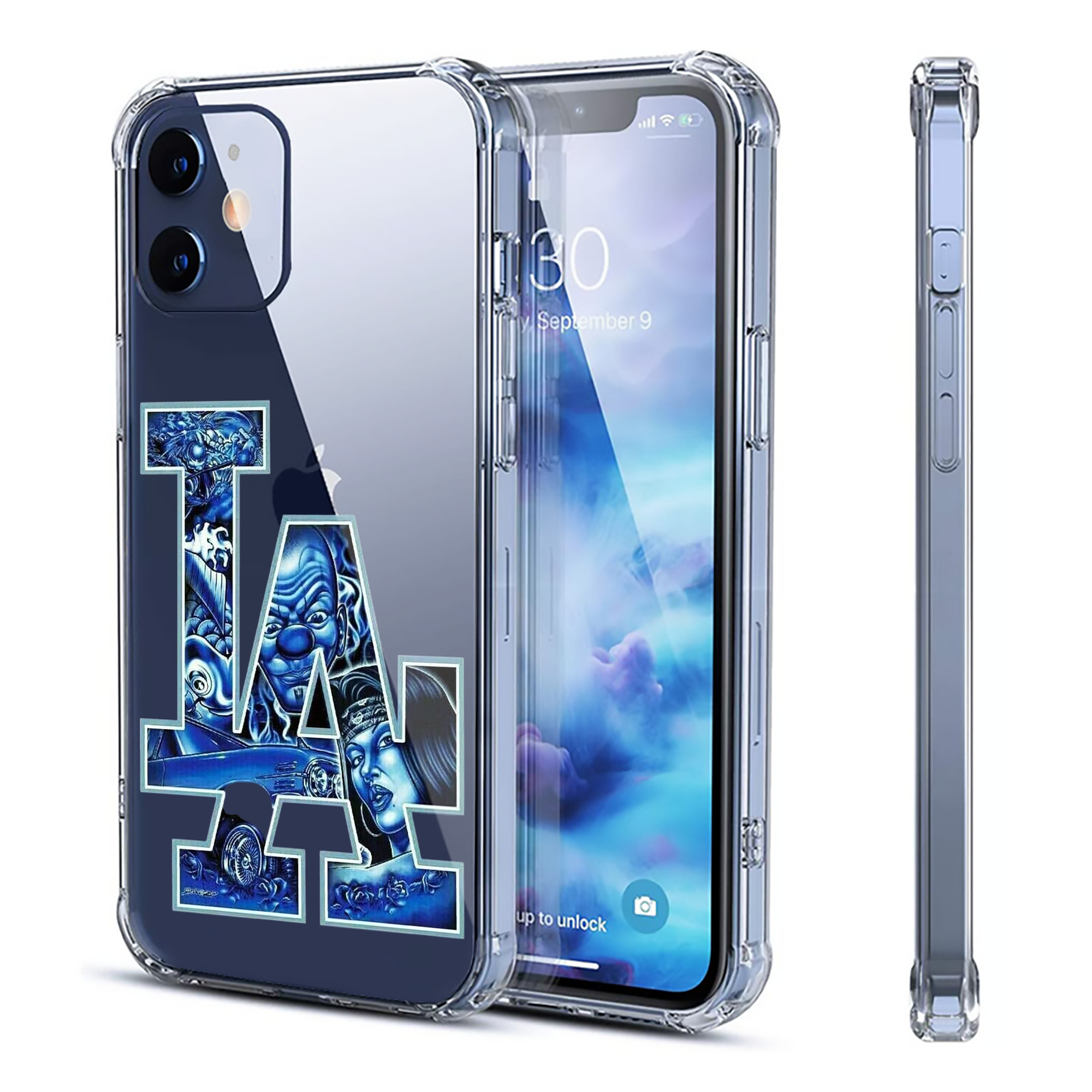  Clear IPhone 12 Case – Soft TPU With UV Print – Enhanced Drop Protection, Precise Fit, Anti-Fingerprint, Customizable Design, Scratch-Resistant, Yellow-Resistant